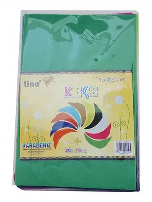 Lino A4 Keçe 10 Renk 2718j-1.5