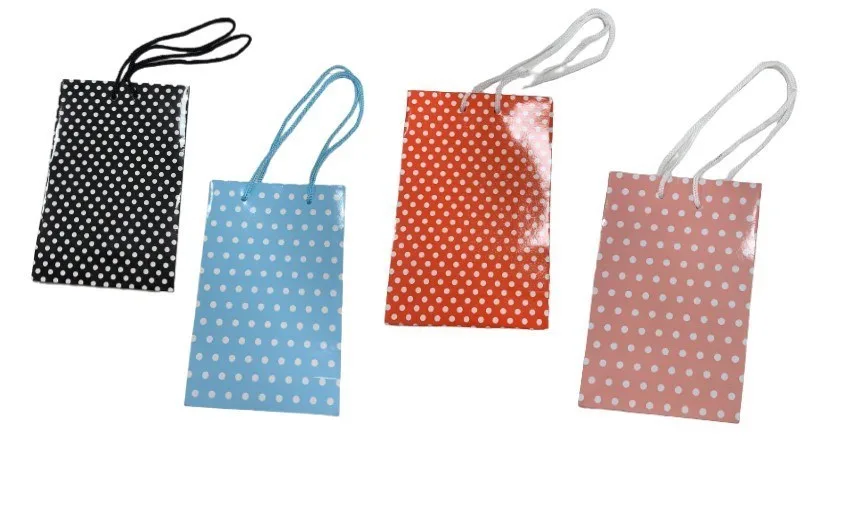 Nedi 12x17 Cm İp Saplı Selefonlu Karton Çanta 10386