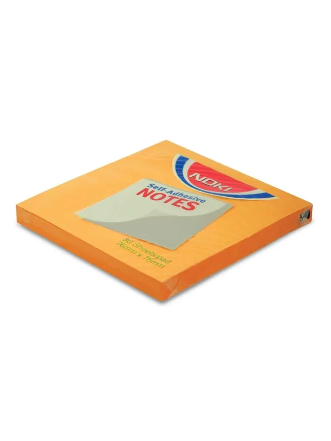 Noki Memo 75x75 Yapışkanlı Not Kağıdı Orange 12164