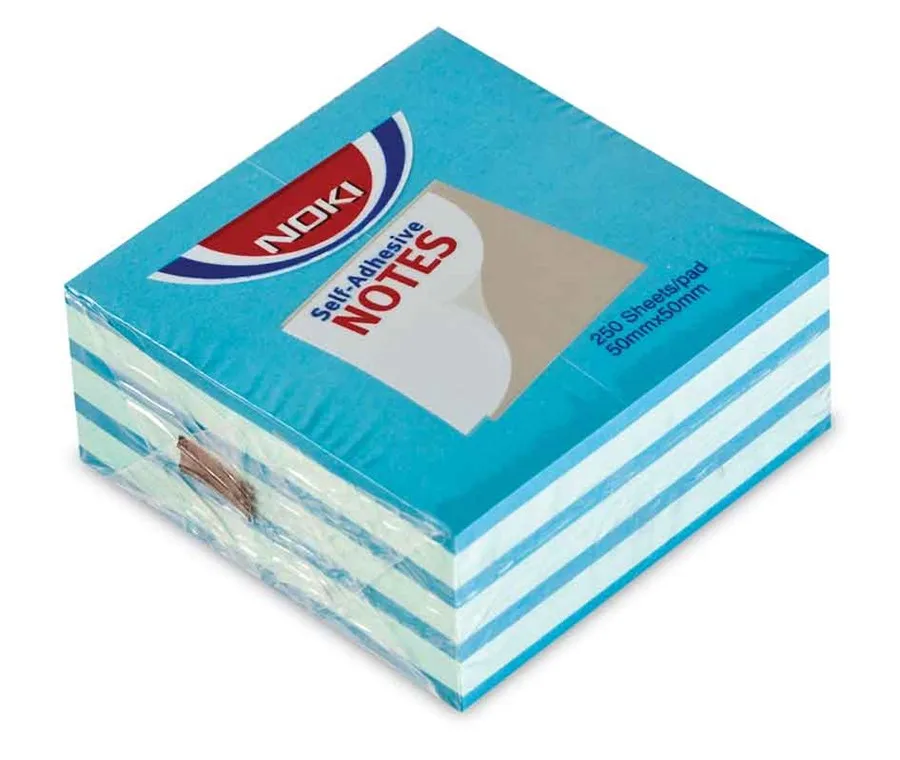 Noki Memo 50x50 Yapışkanlı Not Kağıdı Karışık Renk 12337