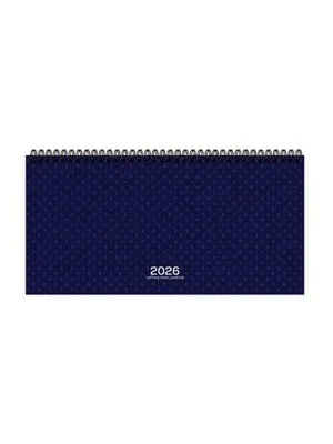 Keskin Color 12x33.5 Cm Aj-82 Spiralli Haftalık Masa Ajandası Kraft 600128-99 (2026)