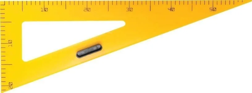 Ark Sınıf Gönyesi Plastik Pan670\6161-4