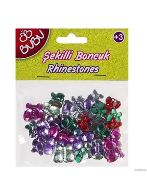 Bubu Şekilli Pvc Boncuk Seti 25 Li 0084