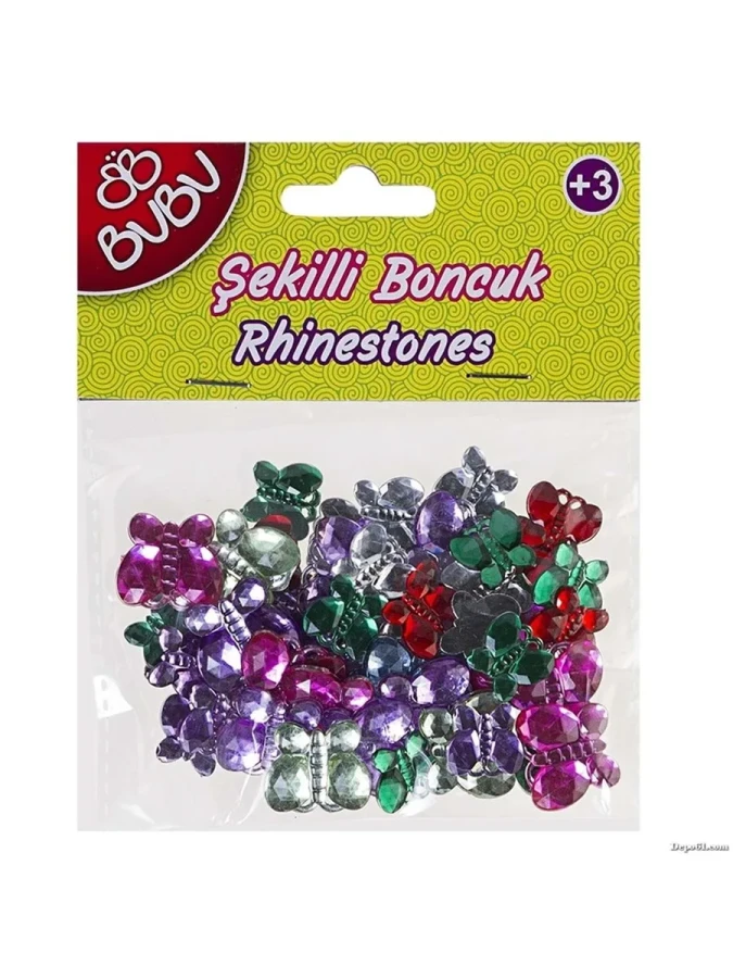 Bubu Şekilli Pvc Boncuk Seti 25 Li 0084