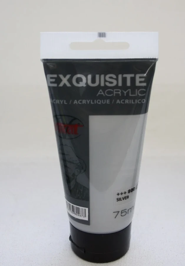 Vıncent Exquısıte 75 Ml Akrilik Boya Silver 800