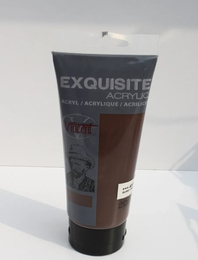 Vıncent Exquısıte 75 Ml Akrilik Boya Burnt Umber 409
