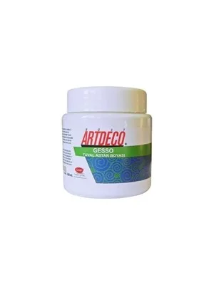 Artdeco Gesso 220 Ml Tuval Astar Boyası Beyaz 085n-930