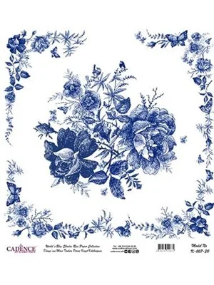 Craftsy 32x48 Cm Dekopaj Kağıdı M.desen