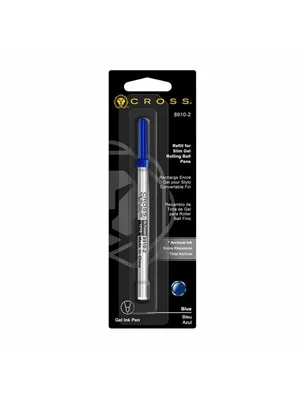 Cross İnce Jel Roller Refil Mavi 8910-2