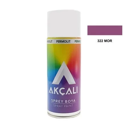 Akçalı Sprey Boya Mor 322