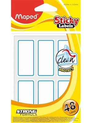 Maped 13x38 Mm Yapışkanlı Korumalı Etiket 774810