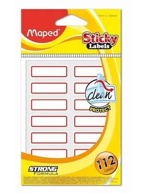 Maped 18x32 Mm Yapışkanlı Korumalı Etiket 774510