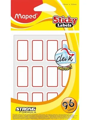 Maped 25x53 Mm Yapışkanlı Korumalı Etiket 774110