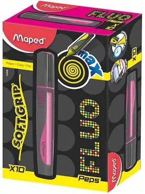 Maped Fluopeps Max Fosforlu Kalem Pembe 742936
