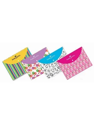 Faber Castell A4 Çıtçıtlı Dosya Trendy
