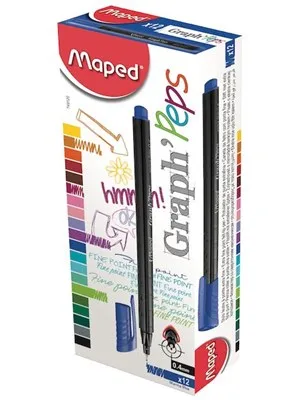 Maped Graph'peps 0.4 Yumuşak Uçlu Kalem Deniz Mavisi 749120