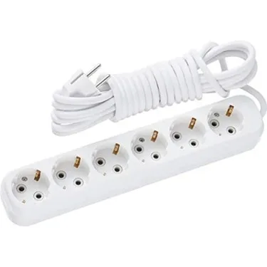 Makel Mgp383 3mt 6lı Eko Standart Grup Priz