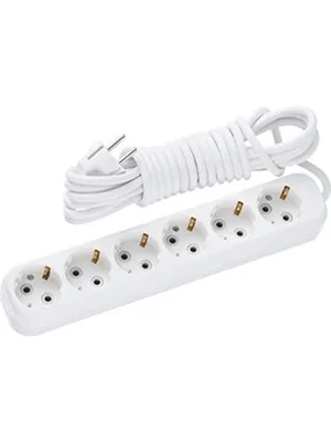 Makel Mgp383 3mt 6lı Eko Standart Grup Priz