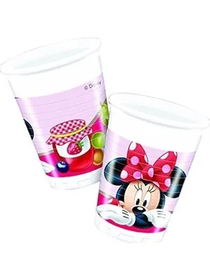 Nedi Karton Bardak Lisanslı 8 Li Mınnıe Mouse 3120603a