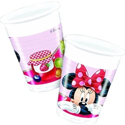 Nedi Karton Bardak Lisanslı 8 Li Mınnıe Mouse 3120603a