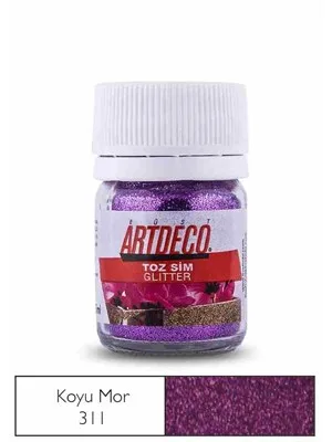 Artdeco 25 Gr Glıtter Toz Sim Koyu Mor 311
