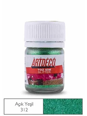 Artdeco 25 Gr Glıtter Toz Sim Açık Yeşil 312