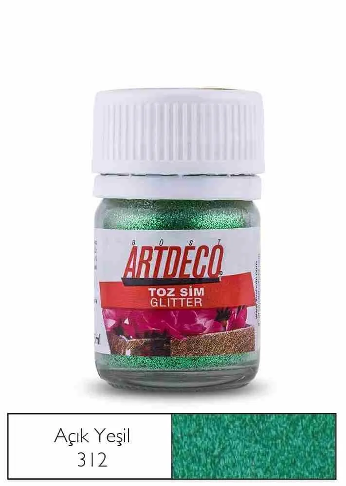 Artdeco 25 Gr Glıtter Toz Sim Açık Yeşil 312