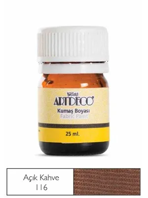 Artdeco 25 Ml Kumaş Boyası Açık Kahve 10a-116