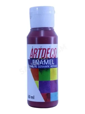 Artdeco Enamel 60 Ml Cam ve Seramik Boyası Kiraz Kırmızı 130c-835