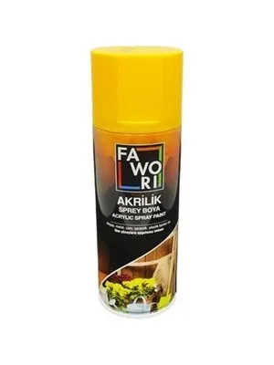 Fawori 400 Ml Akrilik Sprey Boya Gri Ral7001