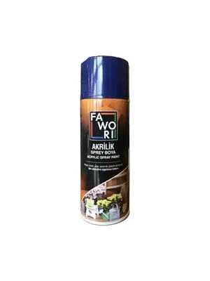 Fawori 400 Ml Akrilik Sprey Boya Gri Ral7001