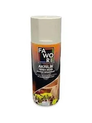 Fawori 400 Ml Akrilik Sprey Boya Gri Ral7001