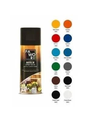 Fawori 400 Ml Akrilik Sprey Boya Kahve Ral8016