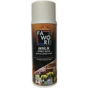 Fawori 400 Ml Akrilik Sprey Boya Gümüş 802 7581-38-00003