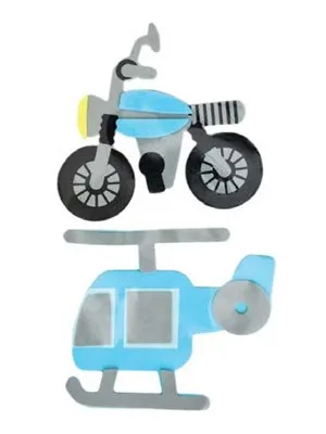 Dolphin Motor\helikopter Desen Stıcker Eva St-5254