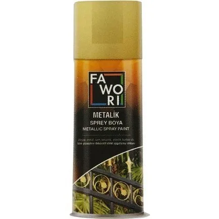 Fawori 400 Ml Akrilik Sprey Boya Altın Yaldız 283-310