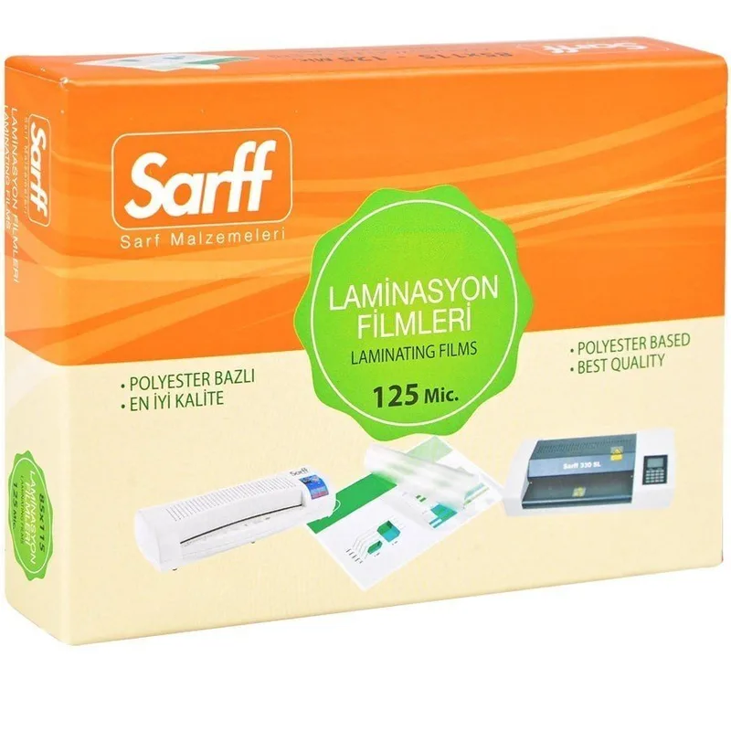 Sarff 65x95 125mic Laminasyon Filmi 100"lü 15309021