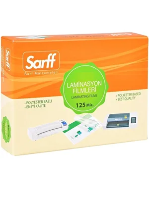 Sarff 65x95 125mic Laminasyon Filmi 100"lü 15309021