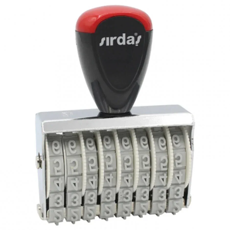 Sırdaş 1598 9 Mm 8 Hane Otomatik Numaratör