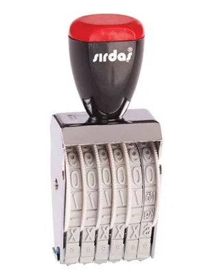 Sırdaş 1598 9 Mm 8 Hane Otomatik Numaratör