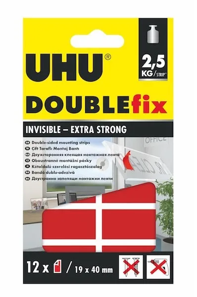 Uhu Doublefix 19 Mmx40 Mt Çift Taraflı Montaj Bantı 45515