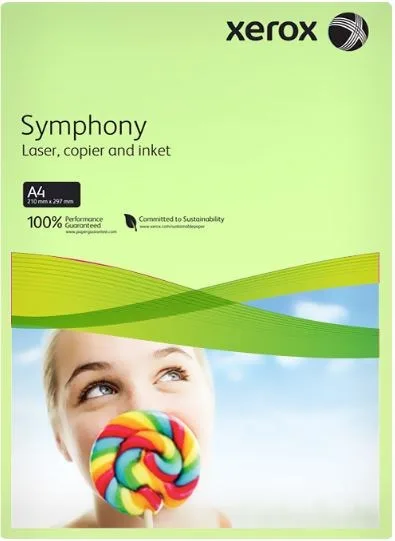 Xerox Symphony A4 80 Gr 500"lü Renkli Fotokopi Kağıdı Açık Yeşil 003r93965