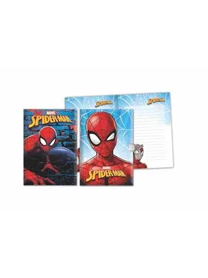 Keskin Color Spiderman 14x20 80 Yp Kilitli Hatıra Defteri Çizgili 310210-06