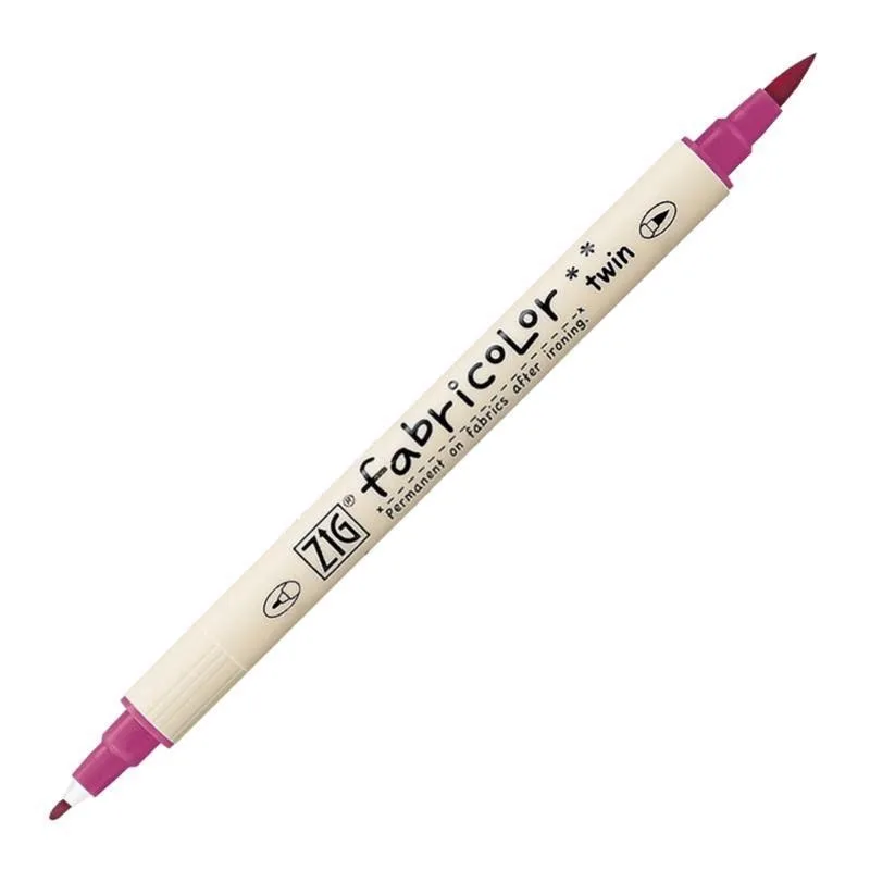 Zig Tc-4000 Fabrıcolor Çift Uçlu Kumaş Kalemi 027