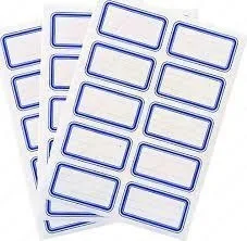 Keskin Color Okul Etiketi 3 Lü Mavi 220891-99
