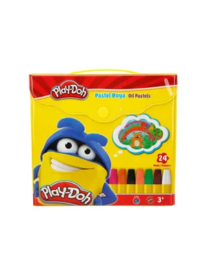 Play-doh Pastel Boya 24 Renk Çantalı Pa007