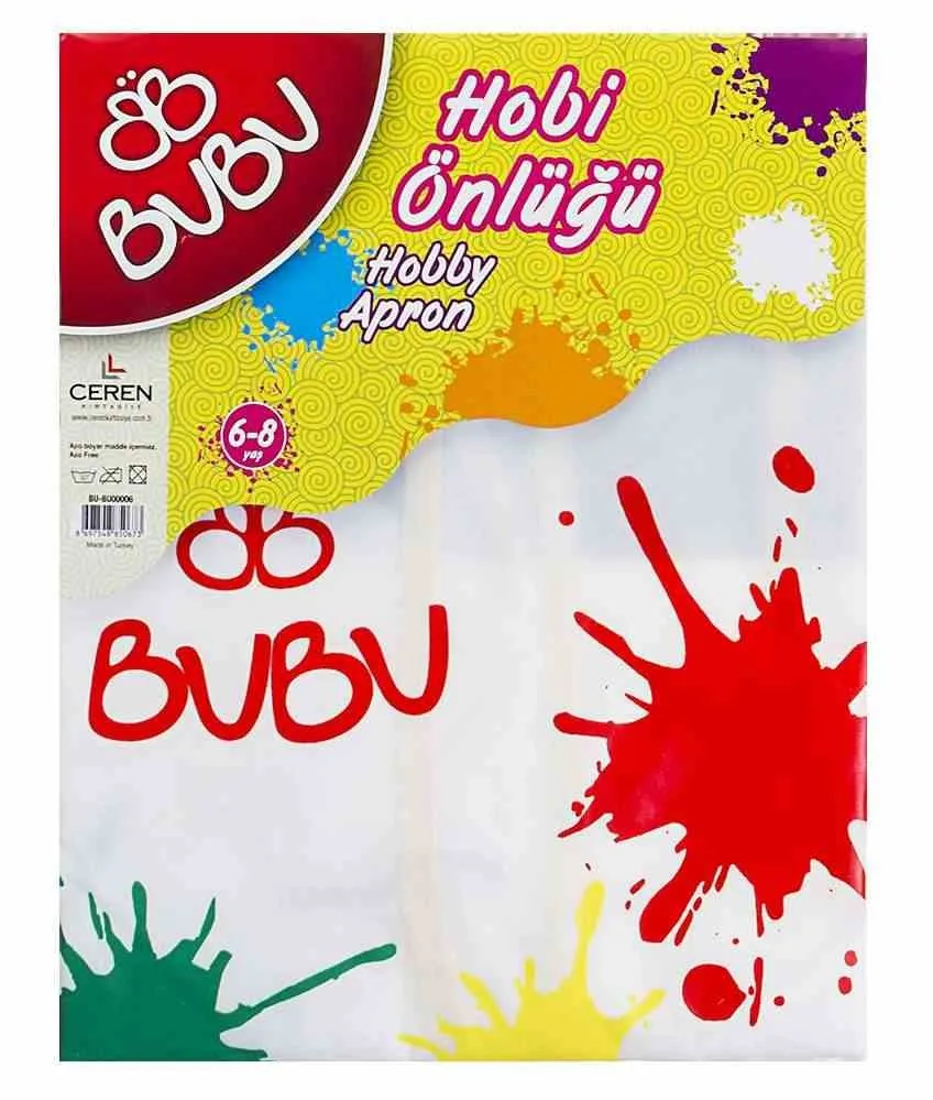 Bubu Boyama Önlüğü 6-8 Yaş 00006