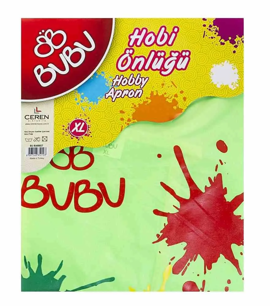 Bubu Boyama Önlüğü +10 Yaş Xl 00027