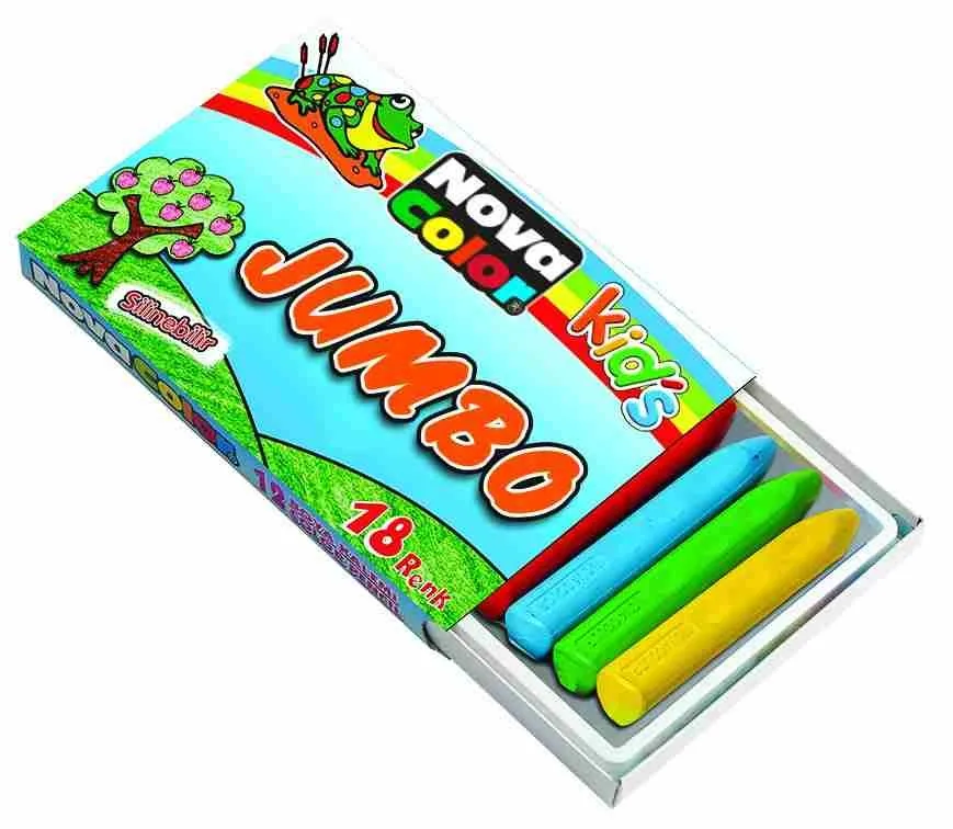 Nova Color Jumbo Mum Boya 12 Renk Nc-2124