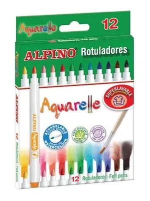 Alpino Keçeli Kalem Su Bazlı 12''li Ar000160
